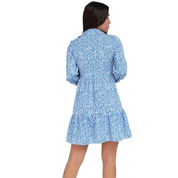 Silk & Salt | Chessie Mini Leopard Dress (M) 🐆 - Picture 4 of 9